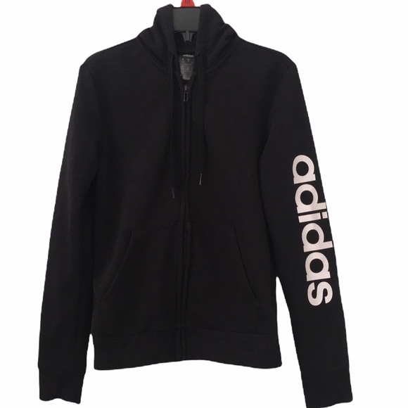 Adidas Jacket with Hoodie - Picture 1 of 7